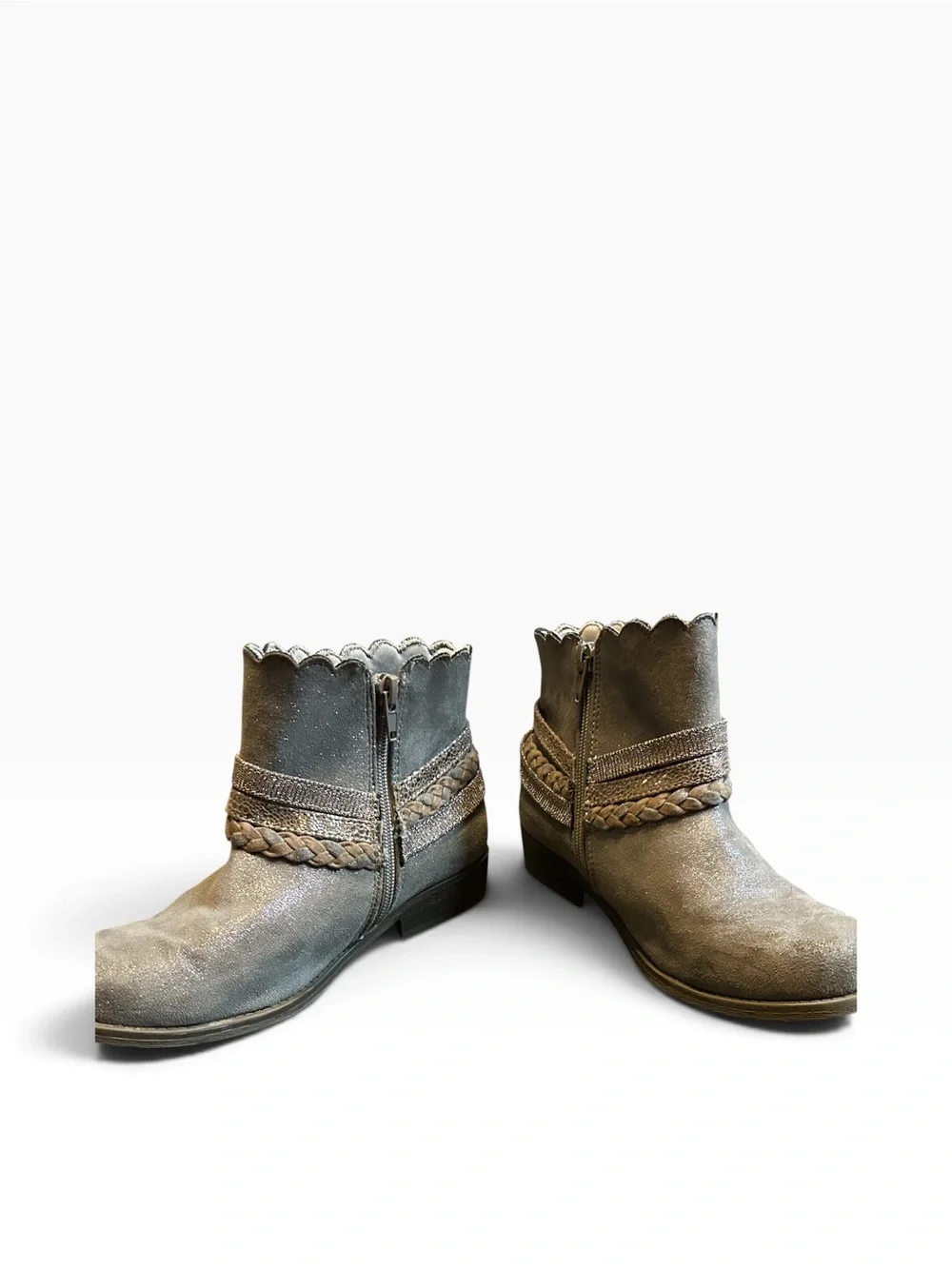 Crown Vintage Ankle Boots Girls Size 4
